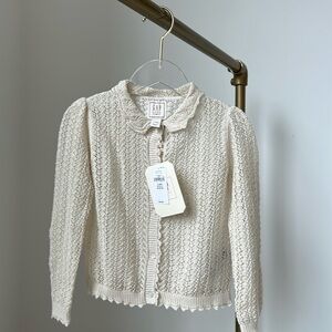 GAP x Doen baby linen blend cardigan